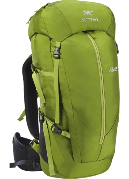 Green Hiking Backpack for Outdoors