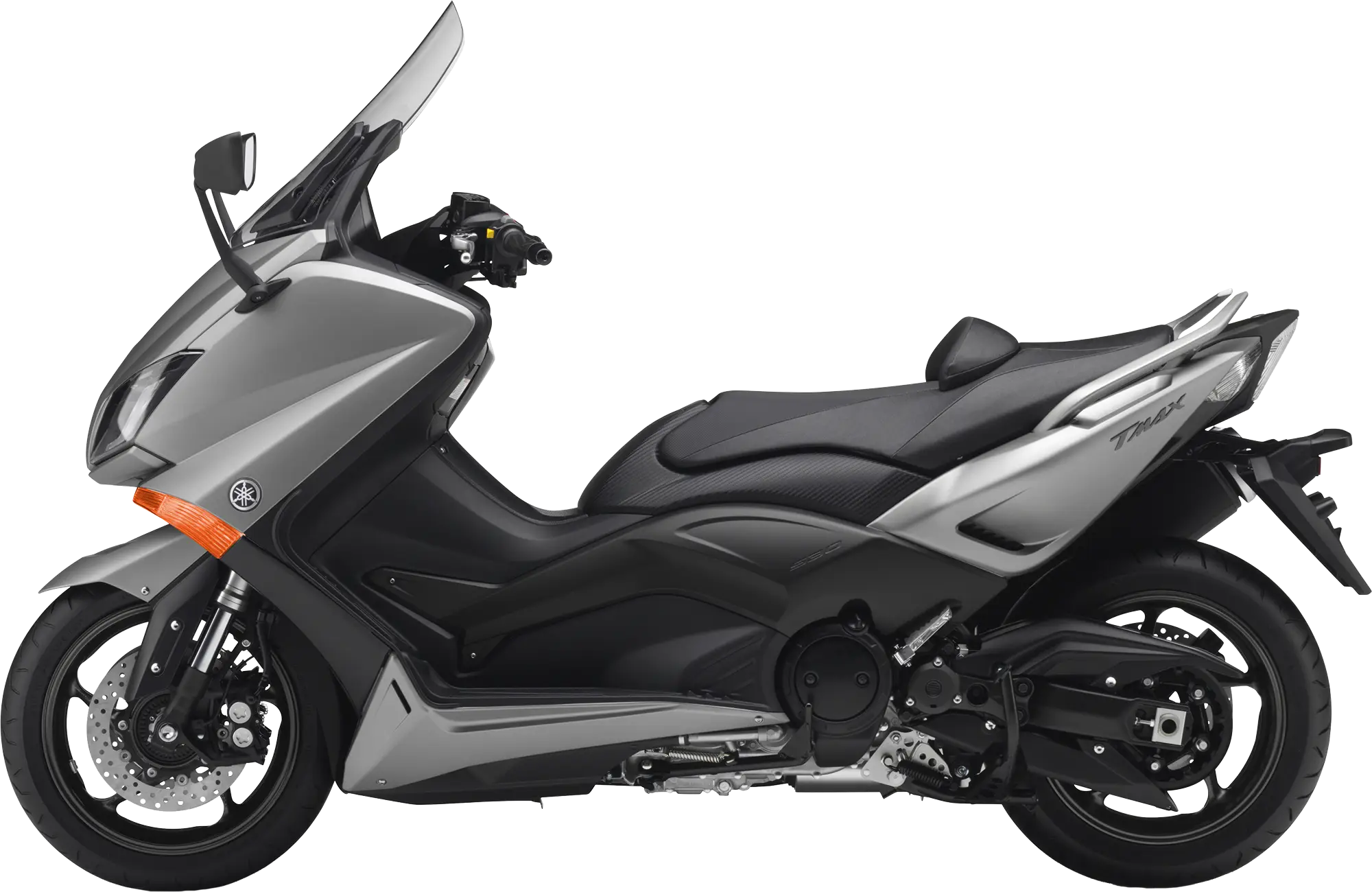 Modern Silver Motorcycle Design
