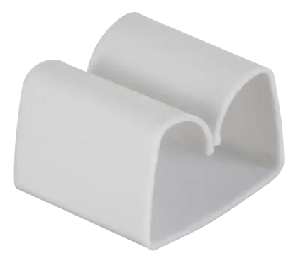White Plastic Clip