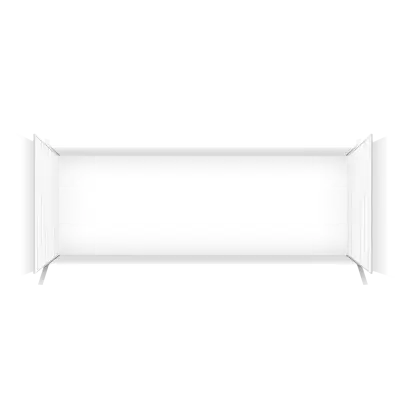 White Rectangular Paper Frame