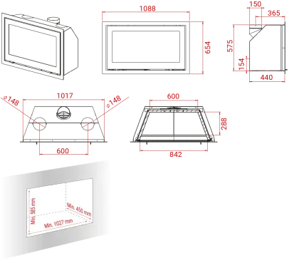 Technical Drawing with Measurements