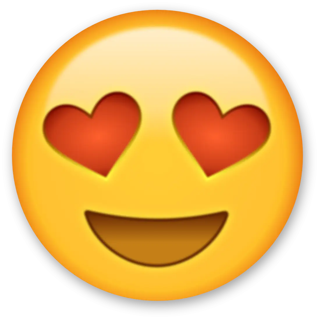 Heart Eyes Emoji Illustration