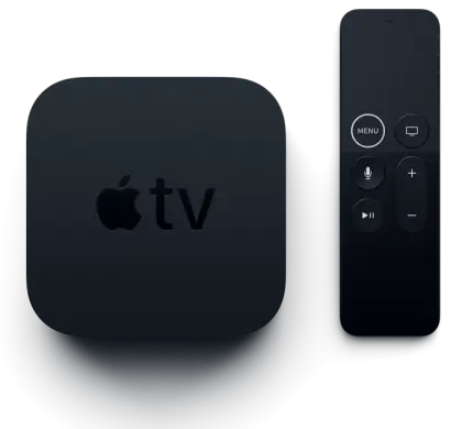 Apple TV Device with Remote Control