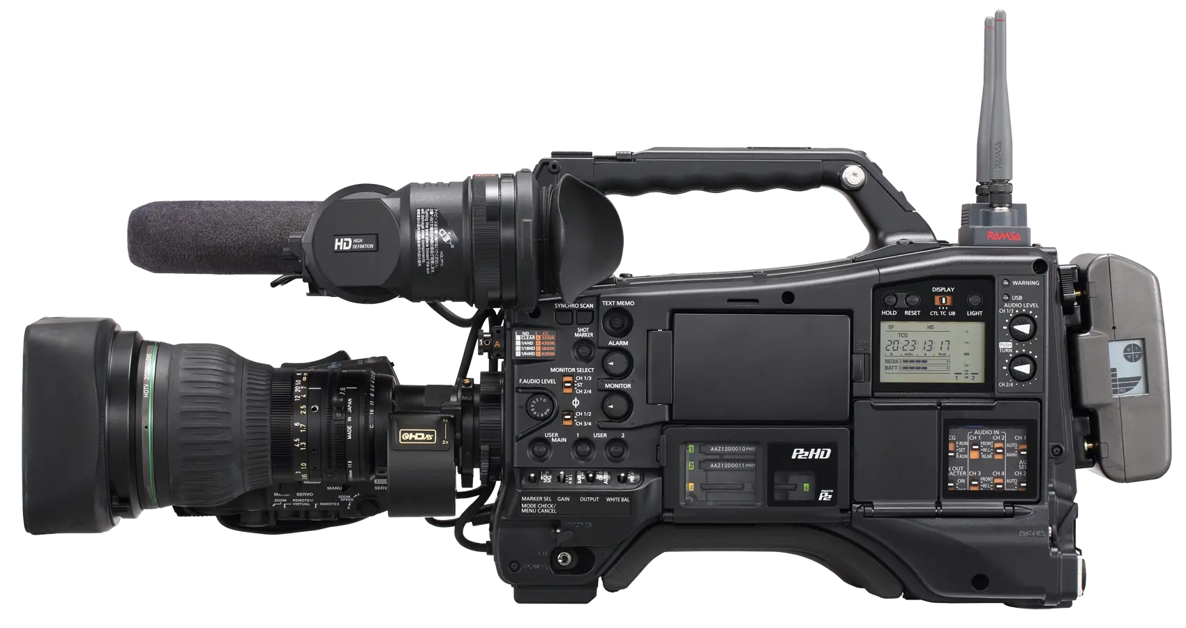 Professional Broadcast Video Camera