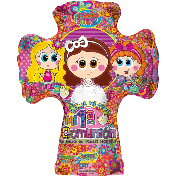 Colorful First Communion Cross for Children