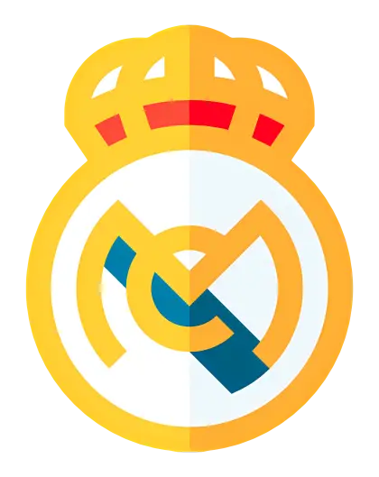 Real Madrid Football Club Official Logo