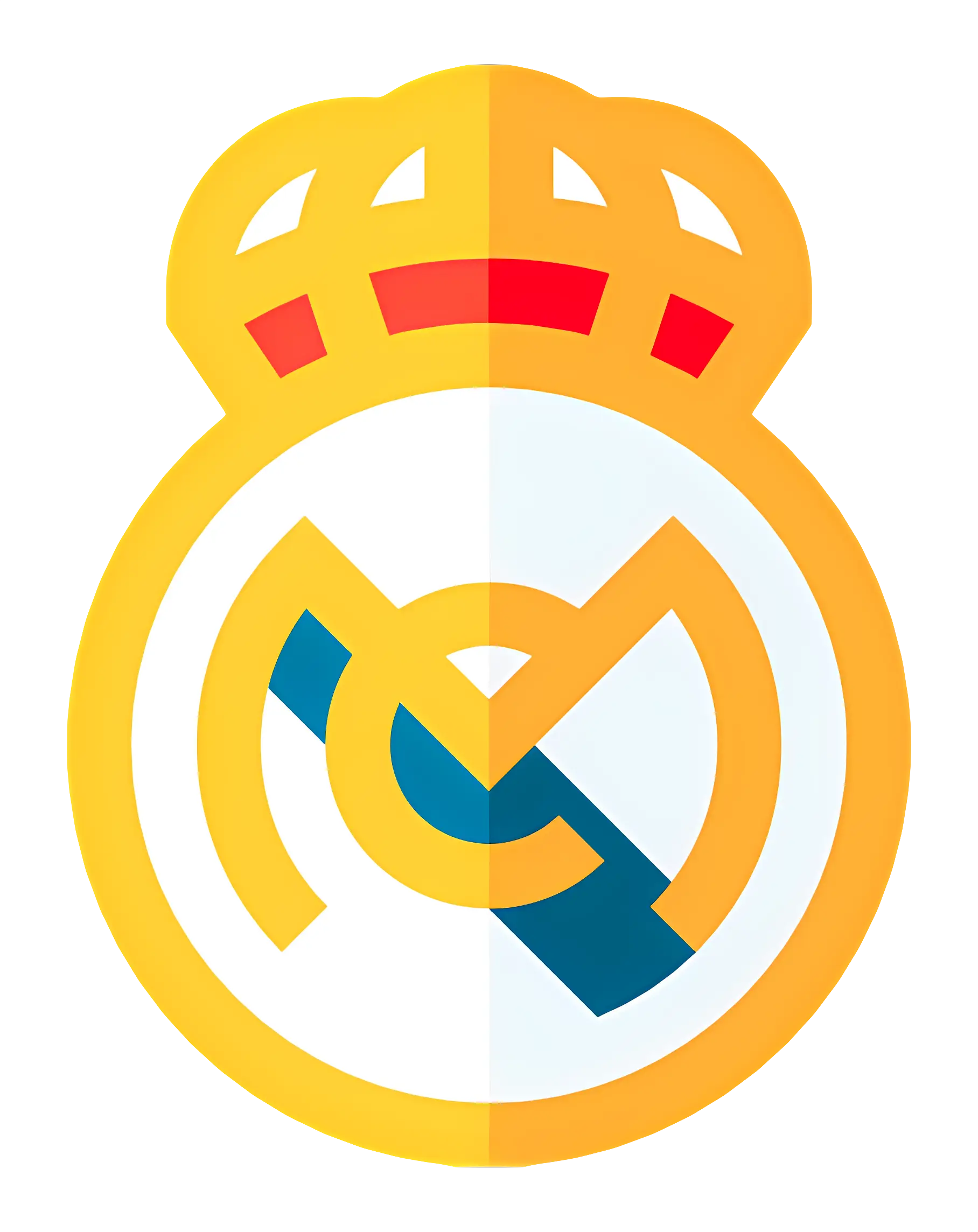 Real Madrid Football Club Official Logo