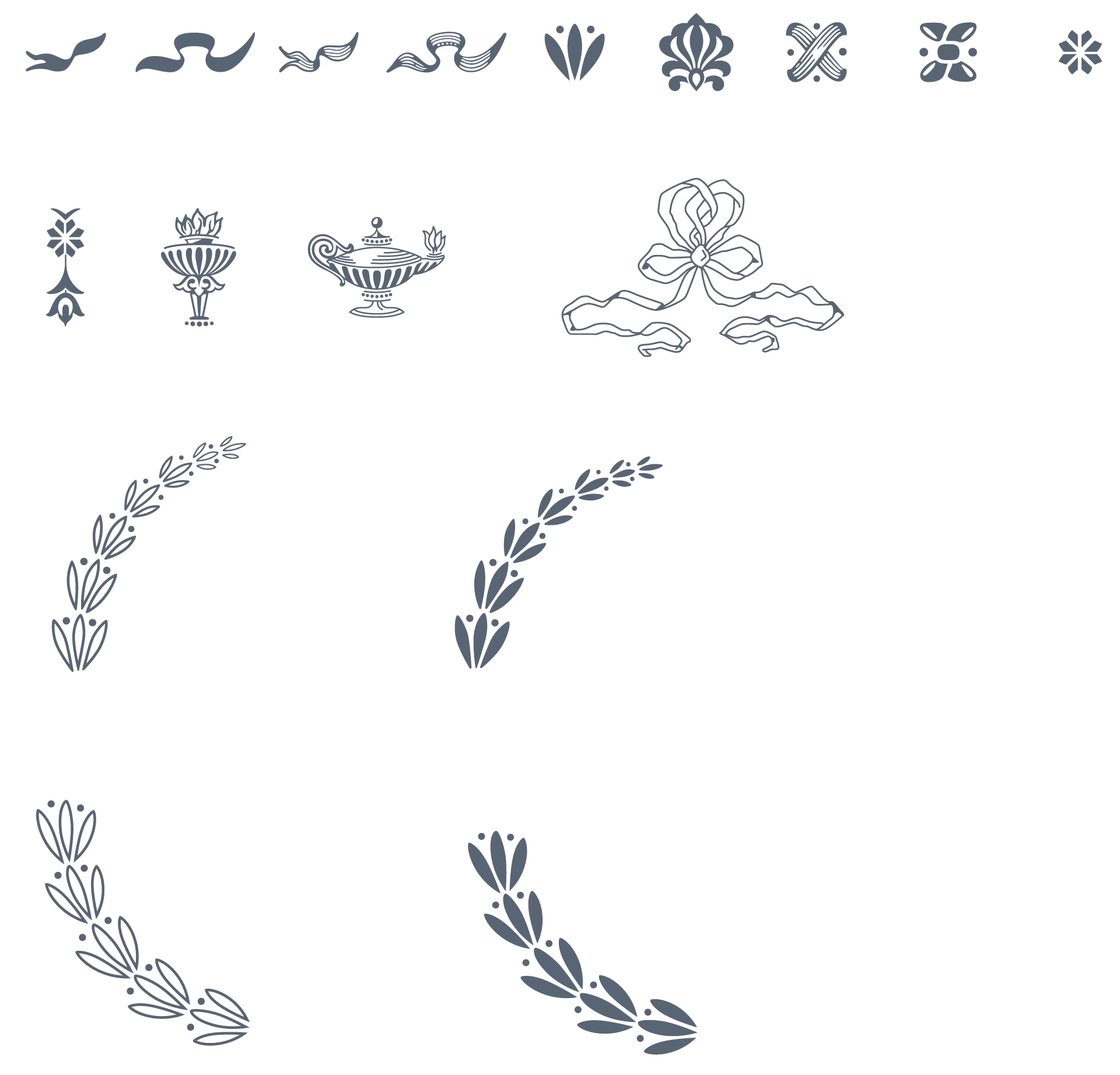 Vintage Decorative Elements Collection