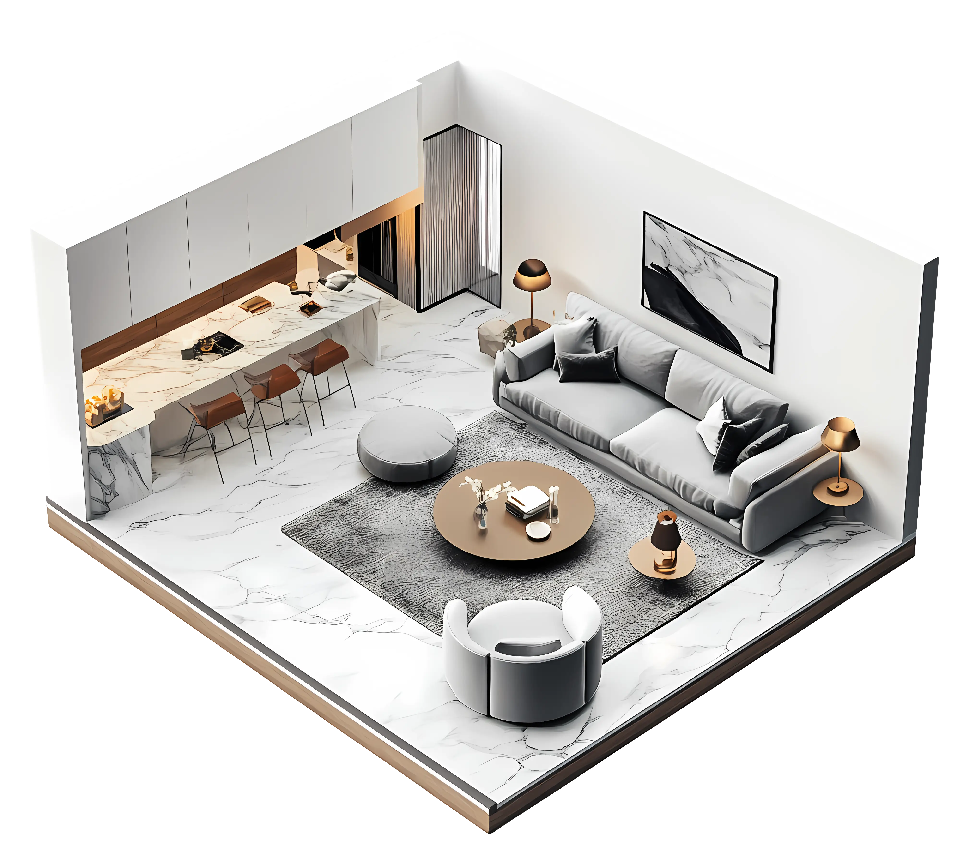 Modern Living Room Interior Design