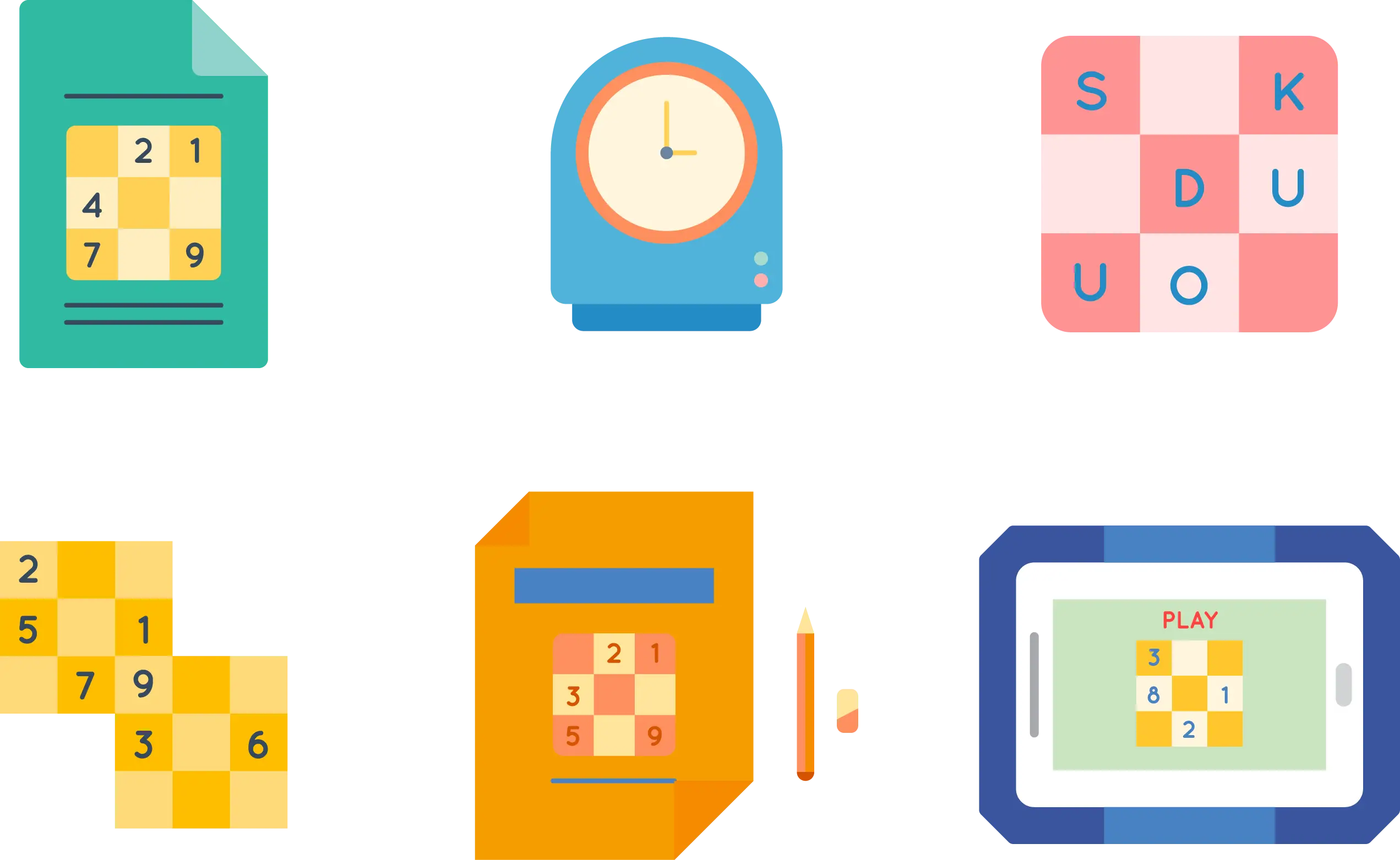Various Puzzle Games and Tools