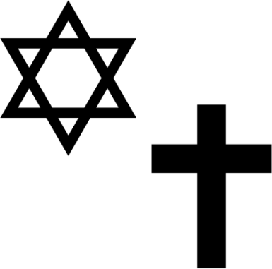 Religious Symbols: Star and Cross
