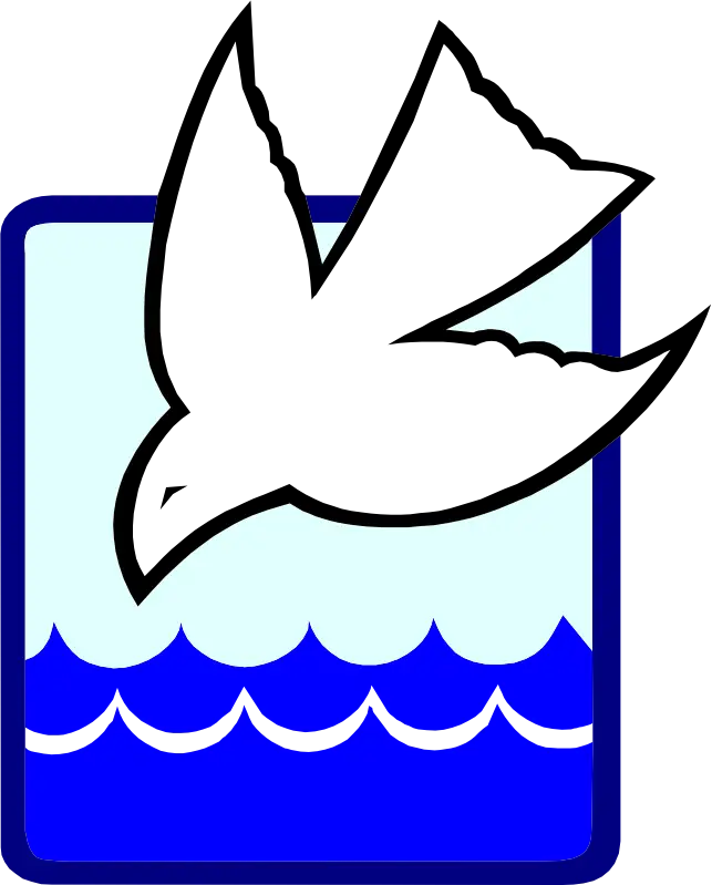Dove Flying Over Water