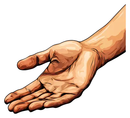 Open Hand Gesture
