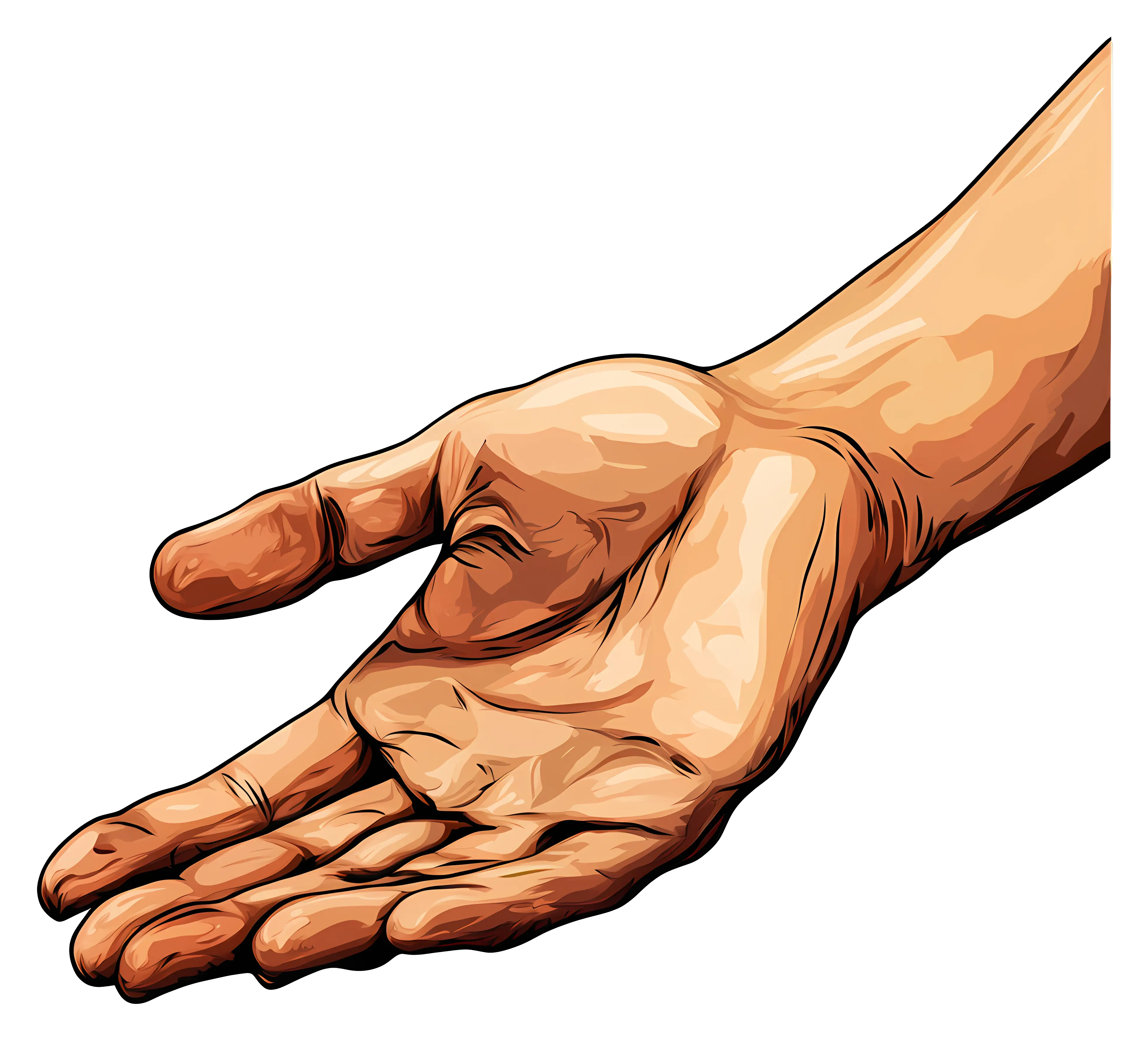 Open Hand Gesture
