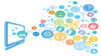 Digital Communication Symbols and Icons