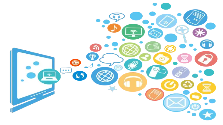 Digital Communication Symbols and Icons