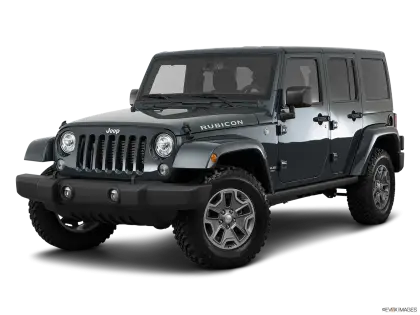 Black SUV Jeep for rugged terrain