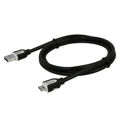 Black USB Cable for Data Transfer