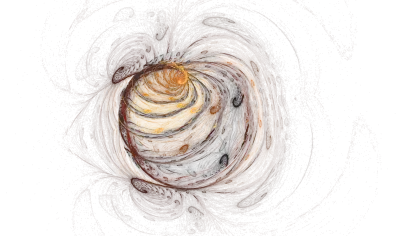 Abstract Swirl Art Design