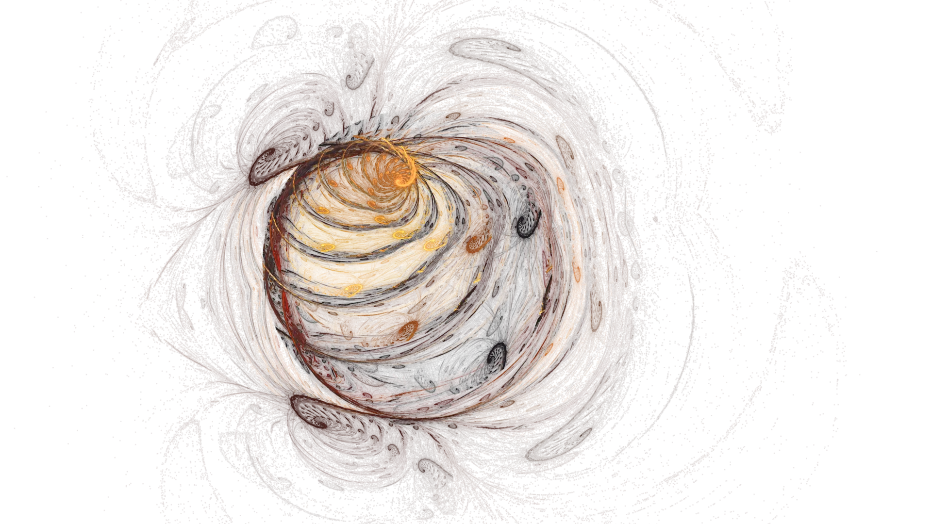 Abstract Swirl Art Design