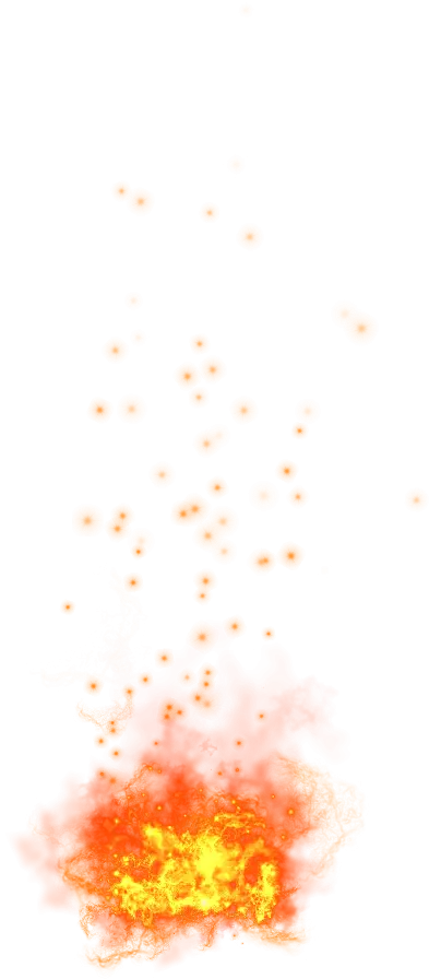 Explosion Effect with Fire