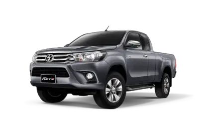 Gray Compact Pickup Truck