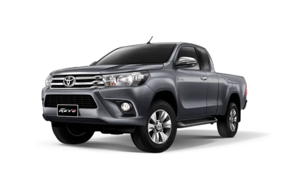 Gray Compact Pickup Truck