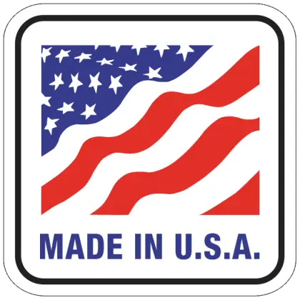 Made in USA Label with Patriotic Feel
