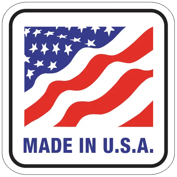 Made in USA Label with Patriotic Feel