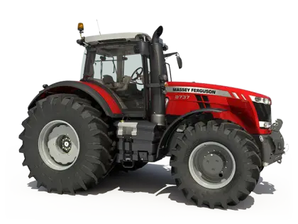 Red Tractor for Farming Applications