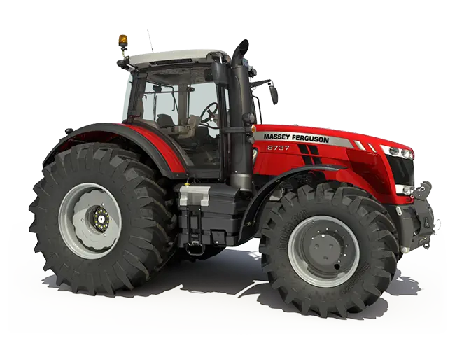 Red Tractor for Farming Applications