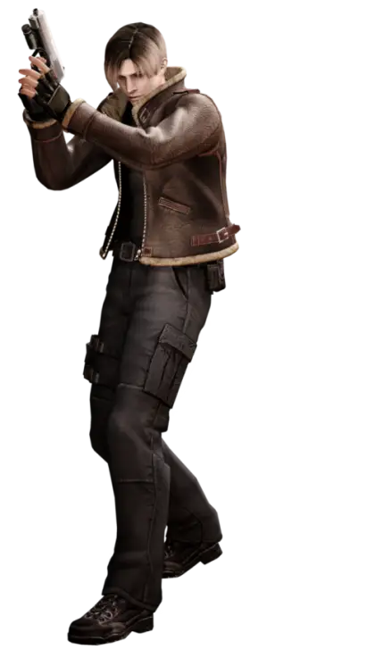 Video Game Character Holding Gun
