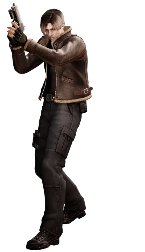 Video Game Character Holding Gun
