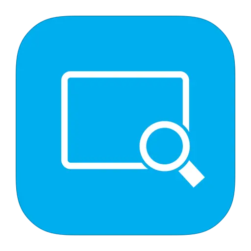 Magnifying Glass and Screen Icon