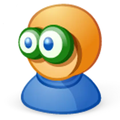 Cute Cartoon Character with Big Eyes