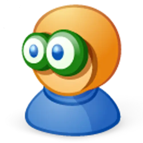 Cute Cartoon Character with Big Eyes