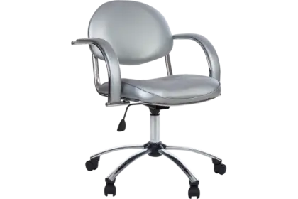 Silver Office Chair for Workspaces