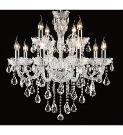 Glamorous Crystal Chandelier Design