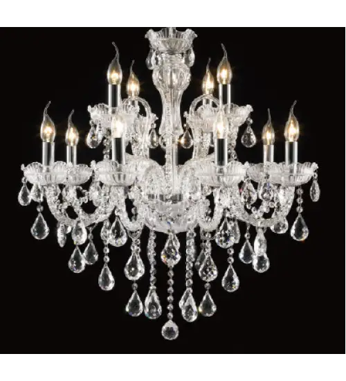 Glamorous Crystal Chandelier Design
