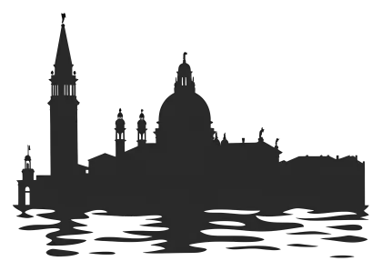 Historic City Silhouette