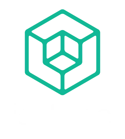 Minimalist 3D Green Cube Icon