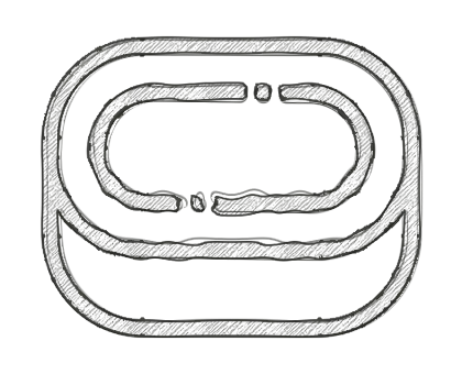 Racing Track Sketch
