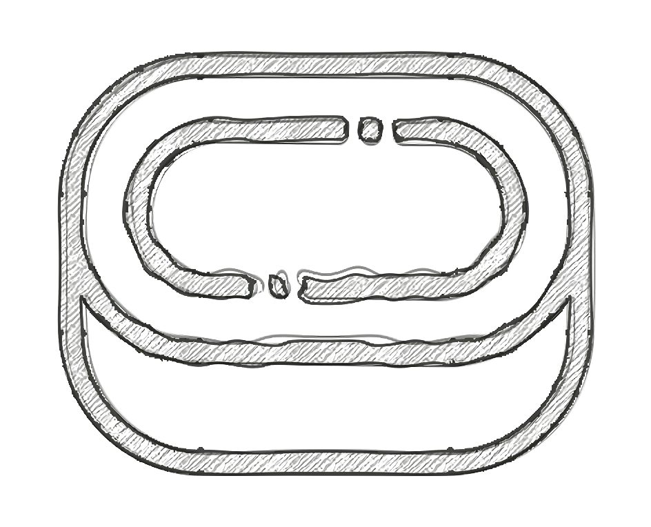 Racing Track Sketch
