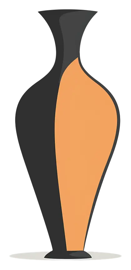 Abstract Ceramic Vase