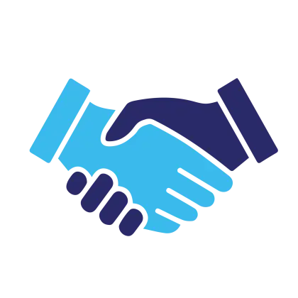 Handshake Symbol for Cooperation