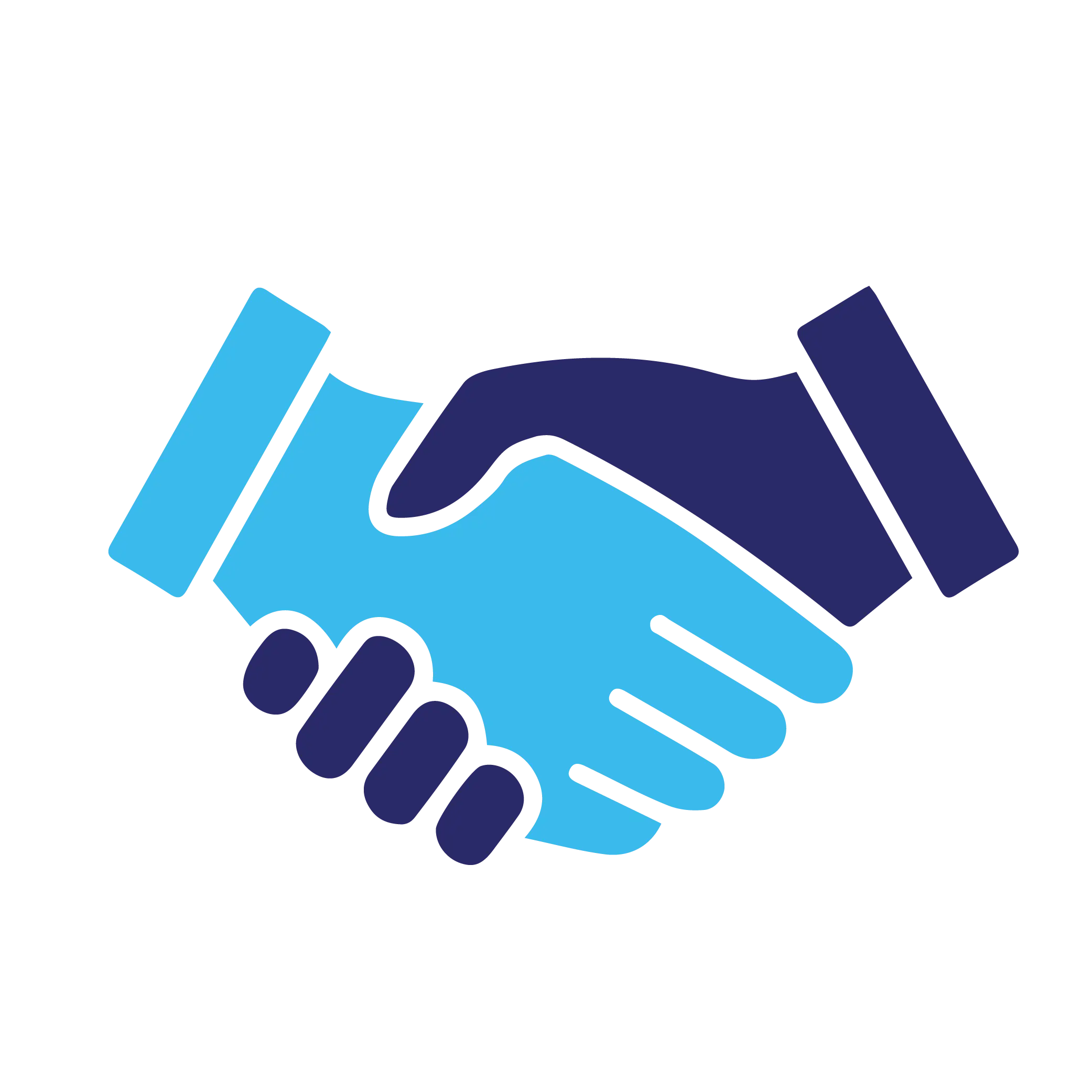 Handshake Symbol for Cooperation