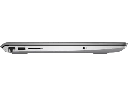 Silver Laptop Displayed in Side Profile