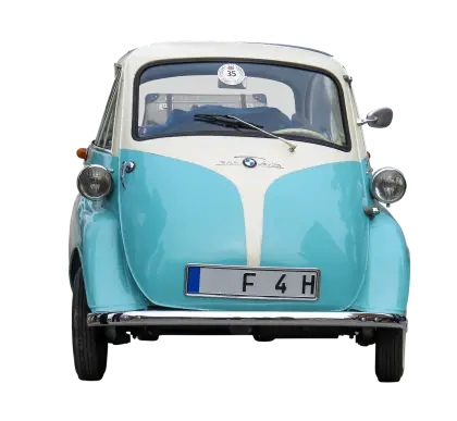 Vintage BMW Isetta Classic Car