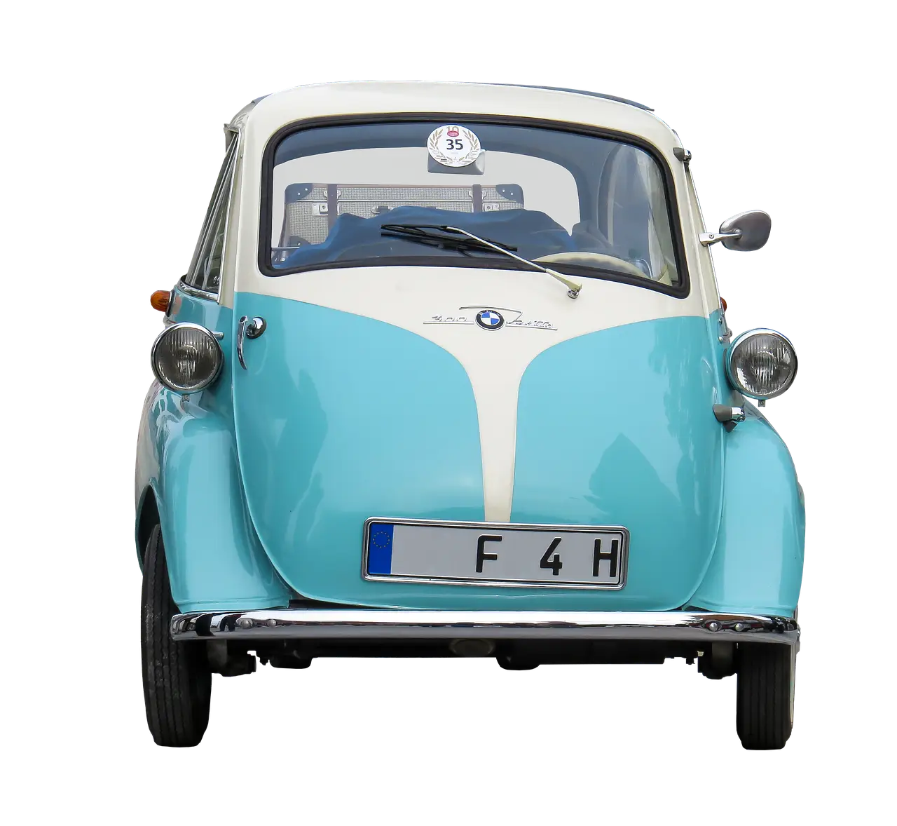 Vintage BMW Isetta Classic Car