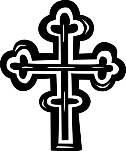 Ornamental Cross Illustration